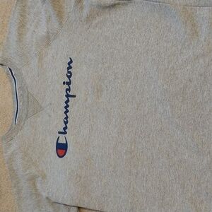 Womens champion crew neck sweatshirt